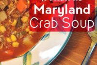 Old bay maryland crab soup recipe