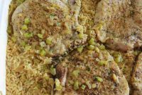 Recipe pork chops rice cream of mushroom soup