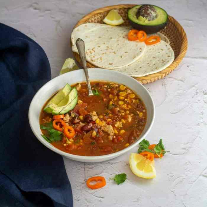 Recipe for vegetarian taco soup