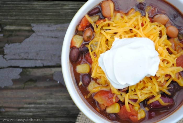 Recipe for vegetarian taco soup