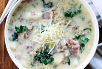 Olive soup garden zuppa toscana recipe copycat italian potato modernhoney sausage