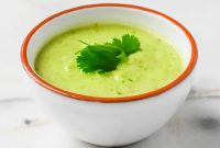 Recipe for cold cucumber soup