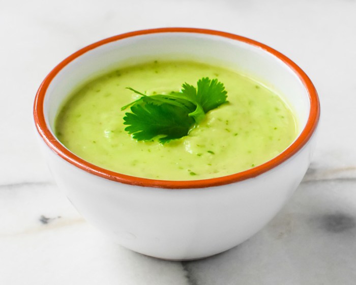 Recipe for cold cucumber soup