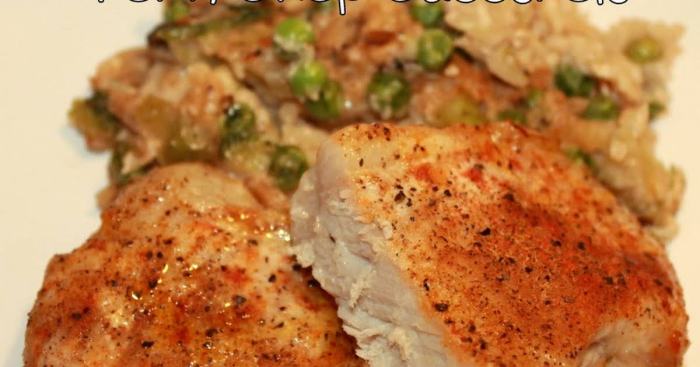 Recipe pork chops rice cream of mushroom soup