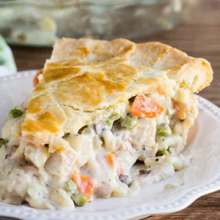 Recipe for turkey pot pie with cream of chicken soup