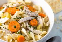 Recipe for crockpot chicken soup