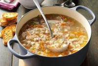 Recipe for homemade turkey soup