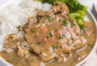 Pork chop recipes baked with cream of mushroom soup