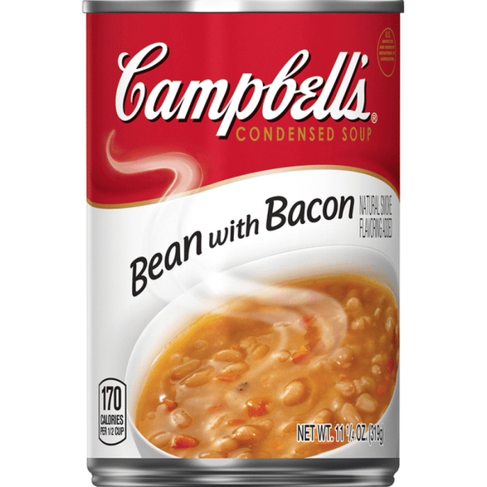 Recipe for campbell's bean with bacon soup