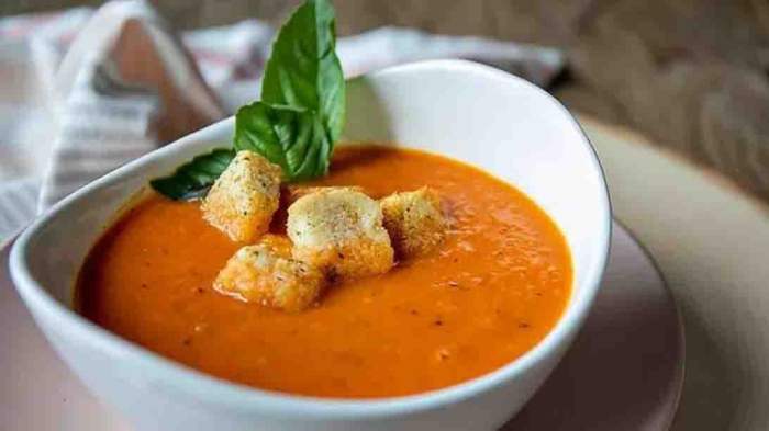 Recipe red pepper and tomato soup