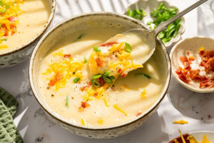 Potato soup recipes easy creamy