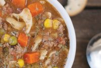 Recipe for hamburger soup with noodles